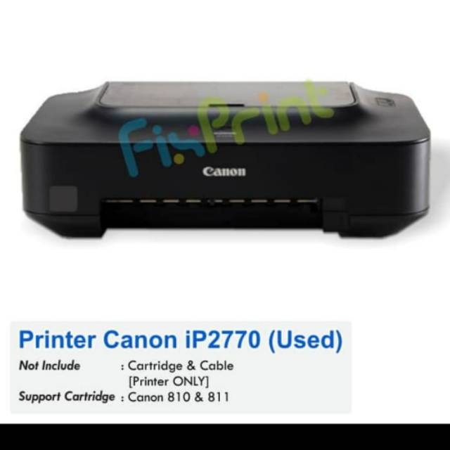 Printer Bekas Canon Pixma IP2770 Murah