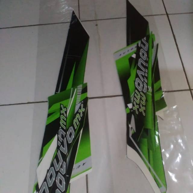 Striping Nouvo z rpm hijau MURAH