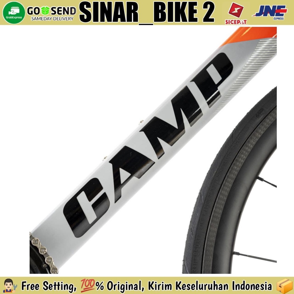 Sepeda Balap ELEMENT CAMP AZZURA Roadbike 700C Carbon 2x11 Speed