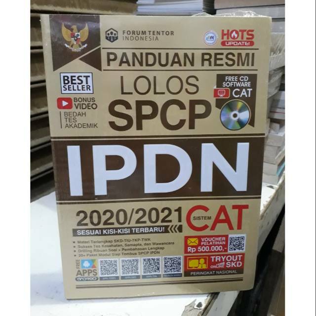 READY STOCK - PANDUAN RESMI LOLOS SPCP IPDN 2020/2021 CAT