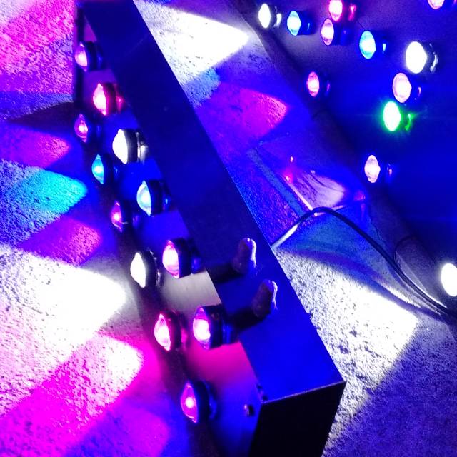 Lampu aquarium laut/reff 50 cm + 2dimmer
