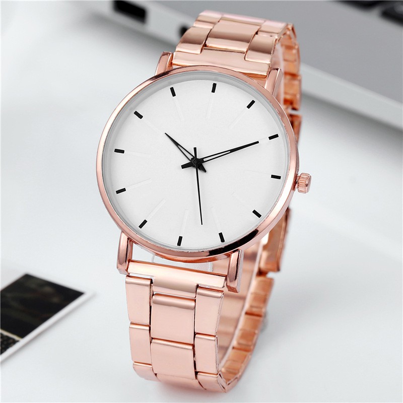 Jam Tangan Analog Pria Stainless Steel Quartz Fashion Casual Pria Import