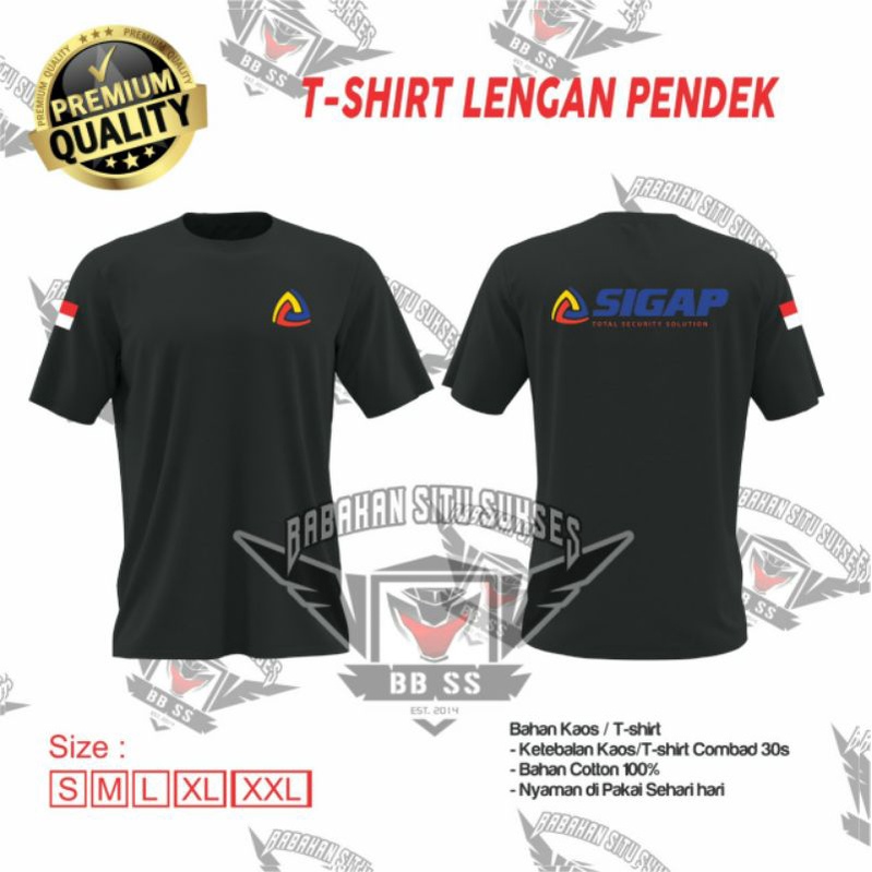 BAJU KAOS SIGAP T-SHIRT SIGAP