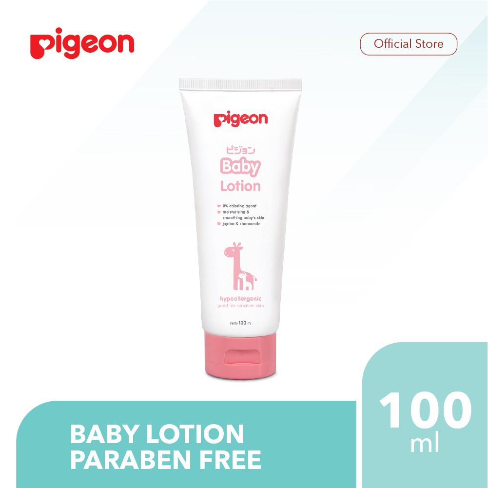 Pigeon Baby Lotion Cream 100ml - Losion Bayi Hypoallergenic