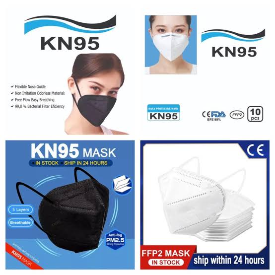 Masker KN95 5 ply isi 10 Grosir Termurah Masker Medis Murah KN 95 mask