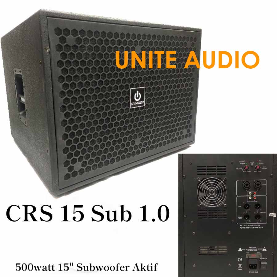 SUBWOOFER AKTIF 15 Inch Crimson CRS 15 Sub Crimson CRS-15SUB Original