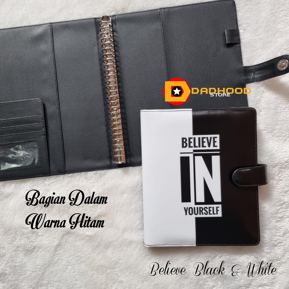

Model Terkini BINDER PRINTING MOTIP BELIEVE A5 DAN B5