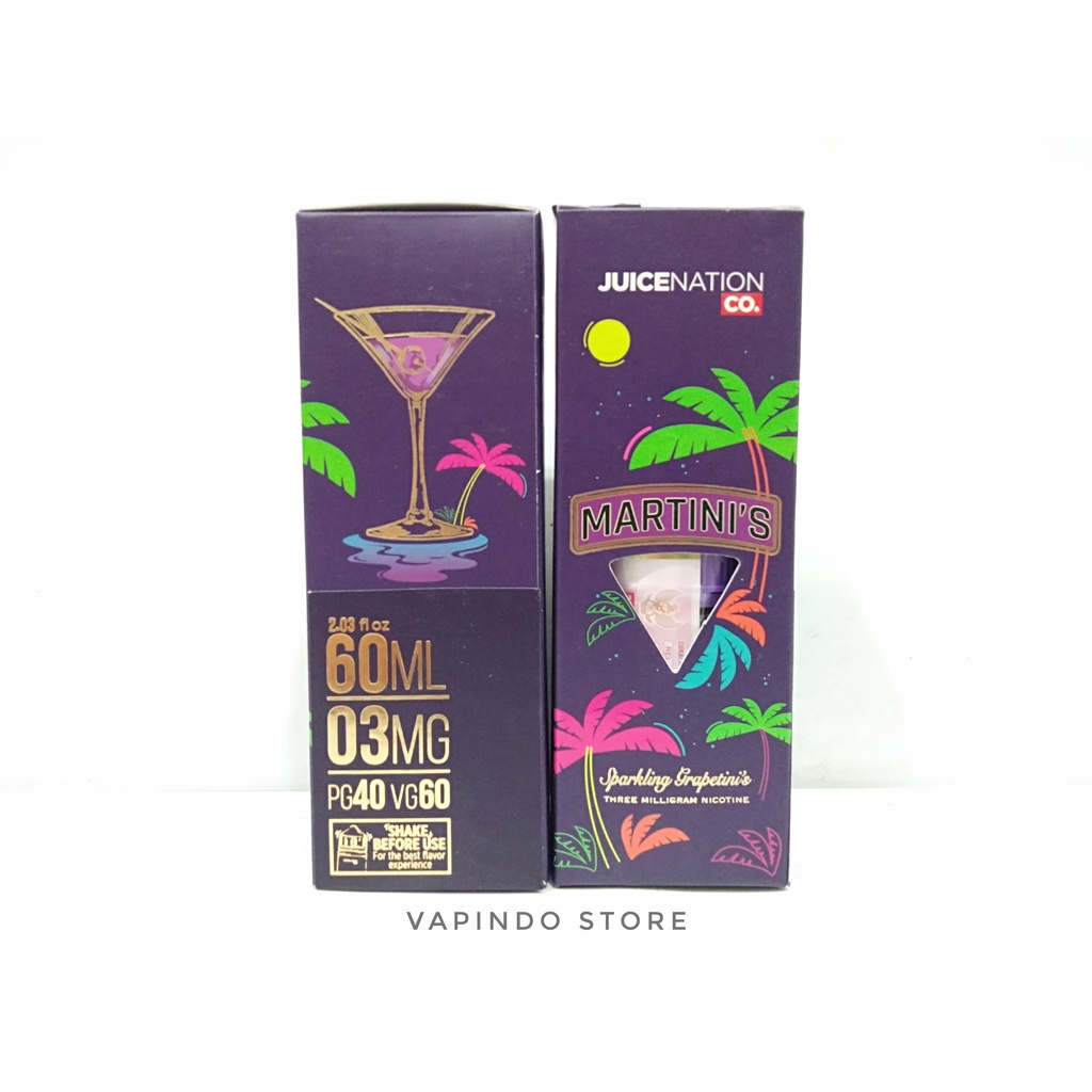 MARTINI GRAPETINI 60ML 3MG MARTINI'S GRAPETINI'S BY JUICENATION