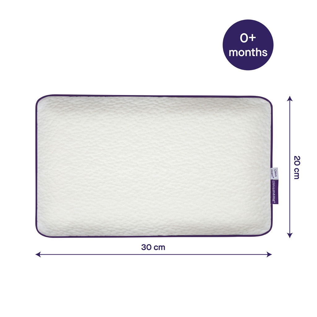 Clevamama Clevafoam Prem Pillow (123874) - Bantal Bayi