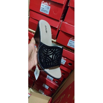 Sandal hells selop wanita DEBX1805 Calbi