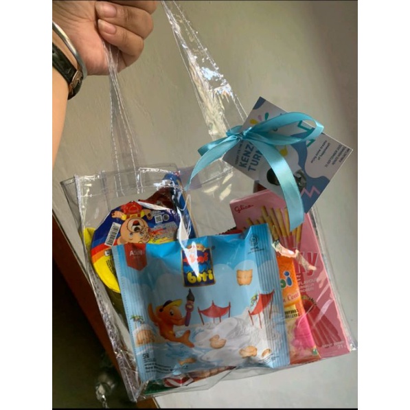 

Tas Hampers Mika Transparan READY STOK, BANYAK