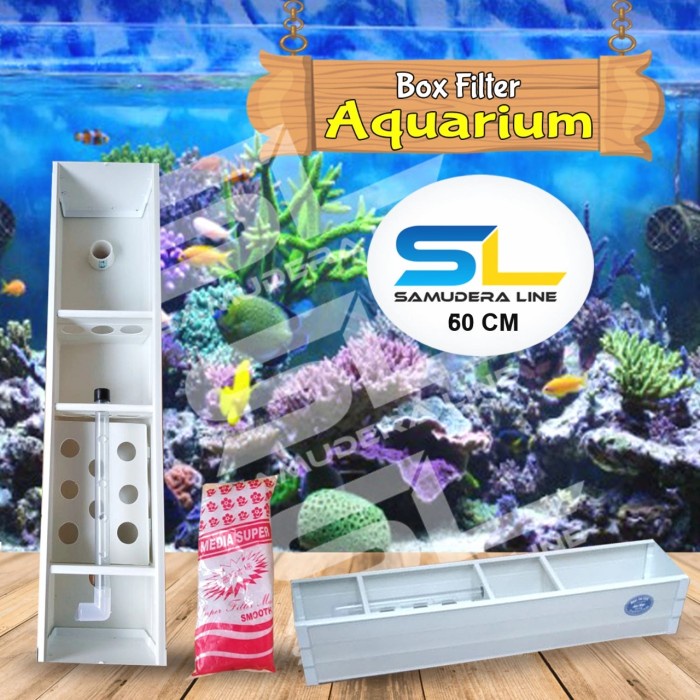 New Filter talang aquarium / box aquarium ukuran 60.cm