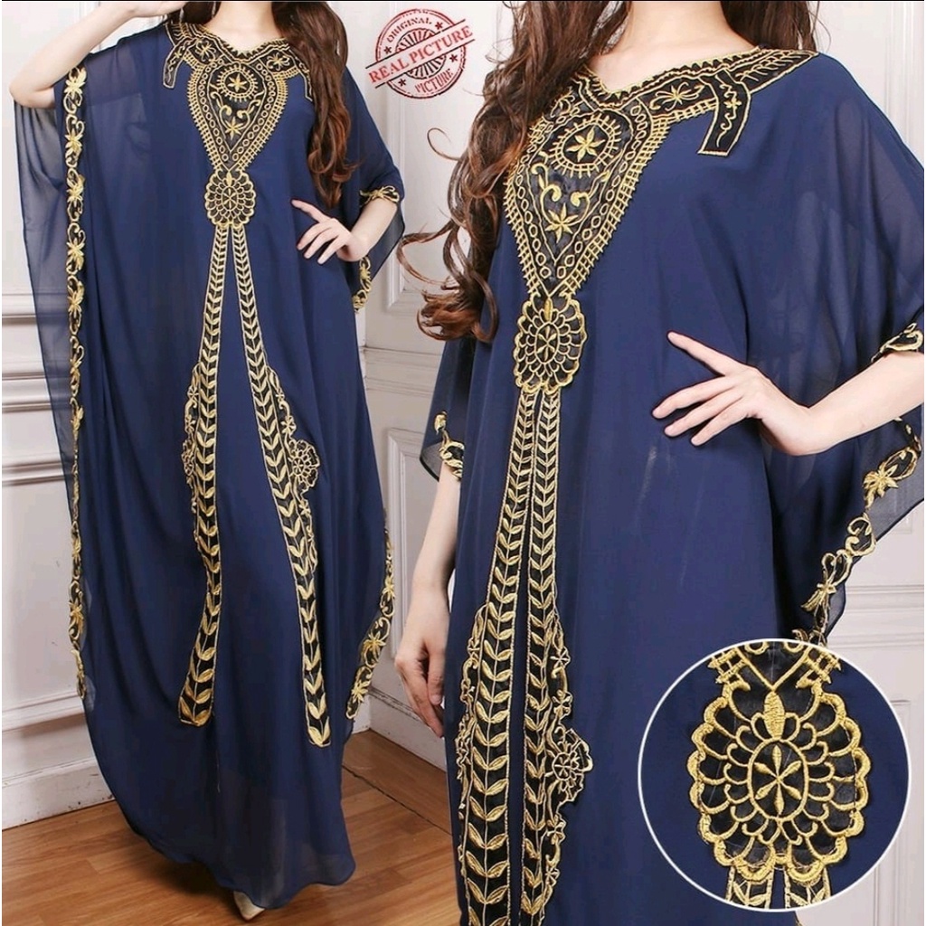 FWG - KAFTAN LUNA MAYA / BAJU KAFTAN WANITA MUSLIM / KAFTAN / BAJU WANITA / GAMIS KONDANGAN / DRESS