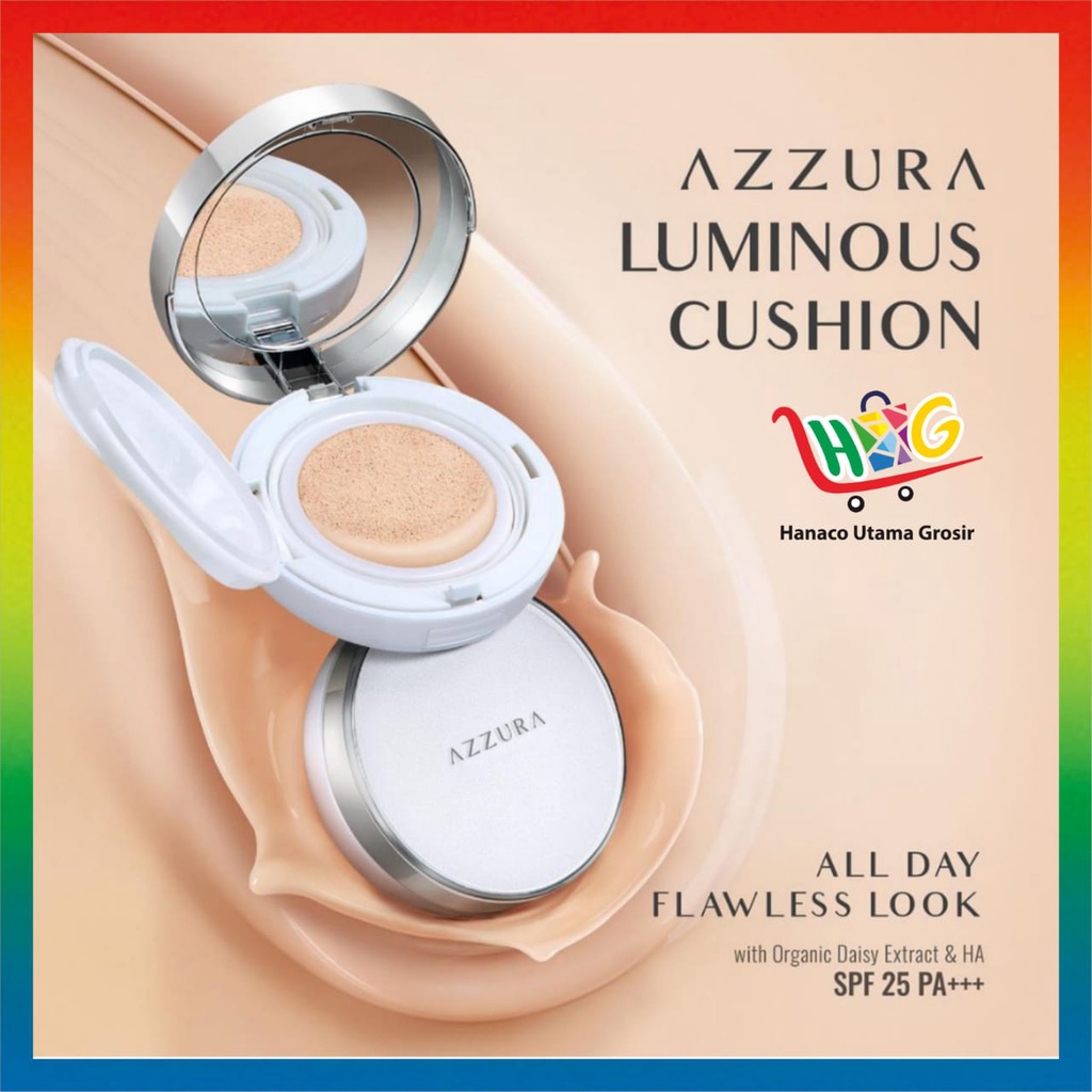 AZZURA COSMETIC LUMINOUS CUSHION FLAWLESS LOOK SPF 25