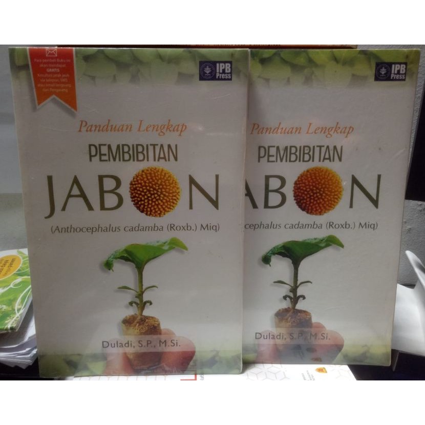 Buku Panduan Lengkap Pembibitan JABON (Jati Kebon), IPB PRESS (ASLI).