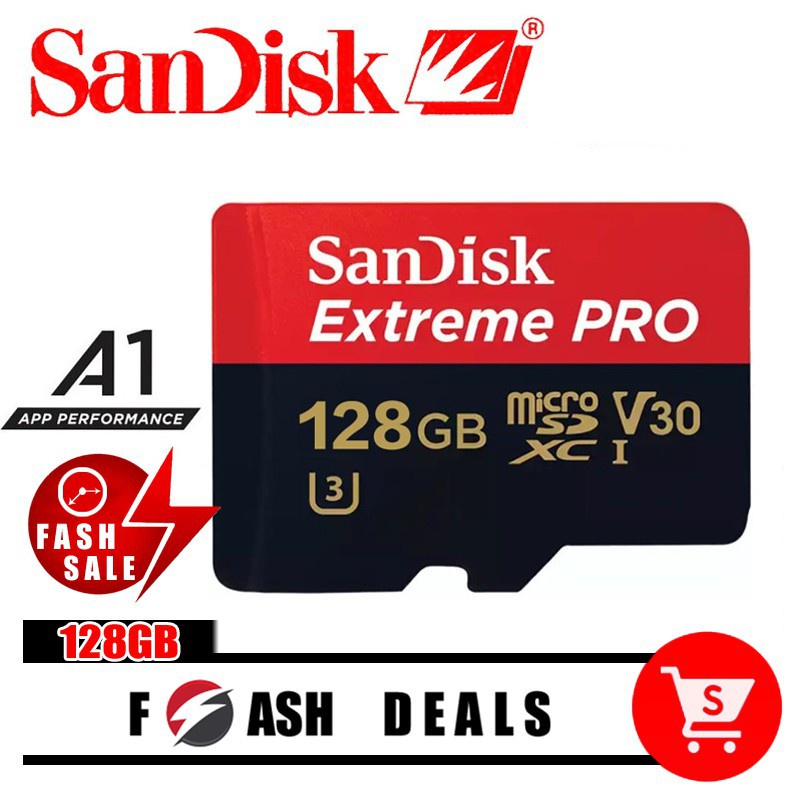☼ Fast sandisk memory cardSandisk 128GB Memory Card SD card 64GB 32GB Micro SD K4