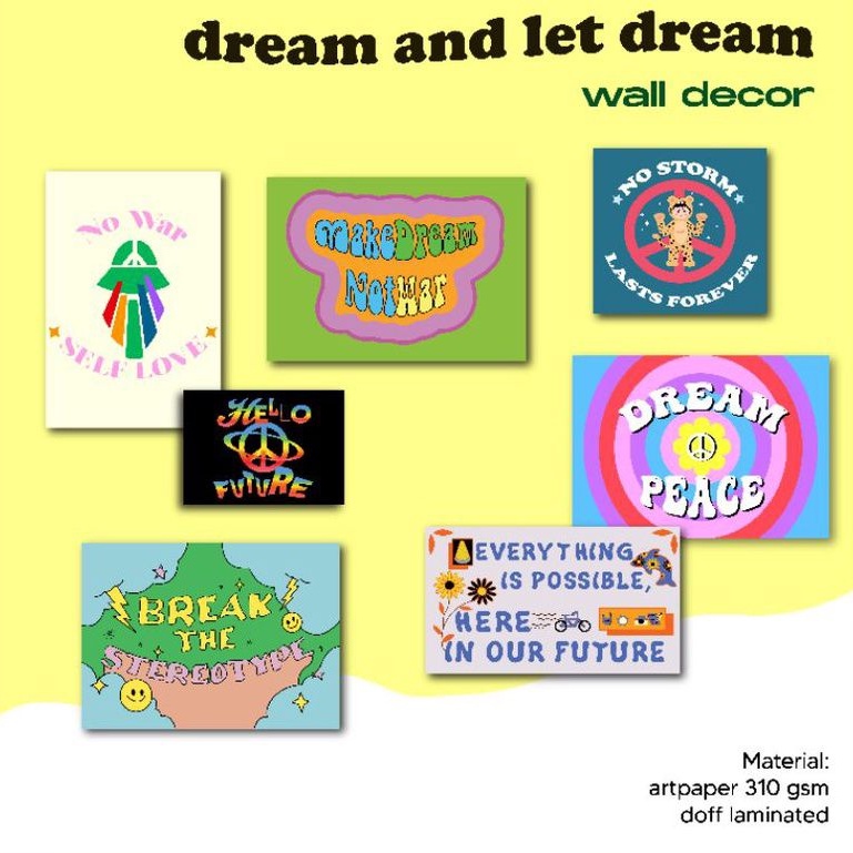 

WALL DECOR NCT DREAM HELLO FUTURE