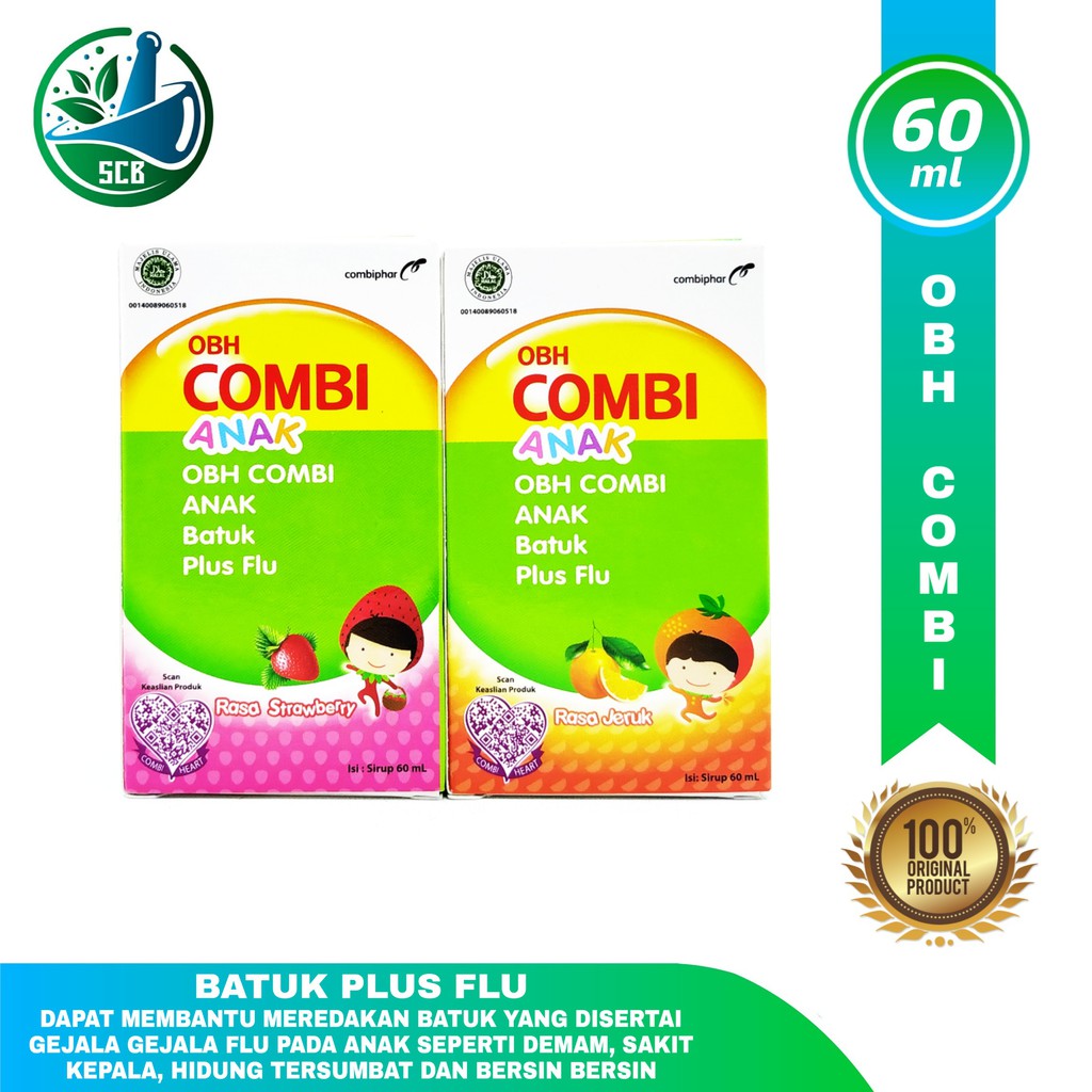 OBH Combi Anak / OBH Combi Anak Batuk Plus Flu Varian