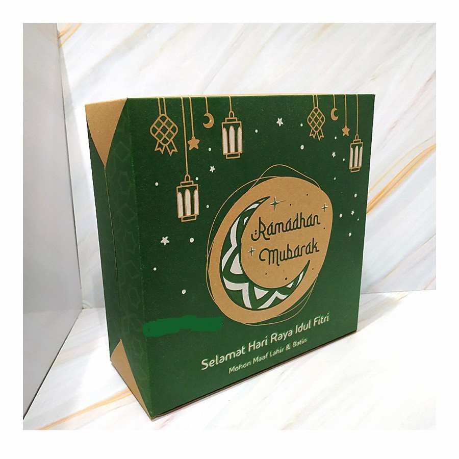 

Kotak Kardus Box Lebaran Idul Fitri Bolu Lapis Cake Cookies Kraft 5pcs