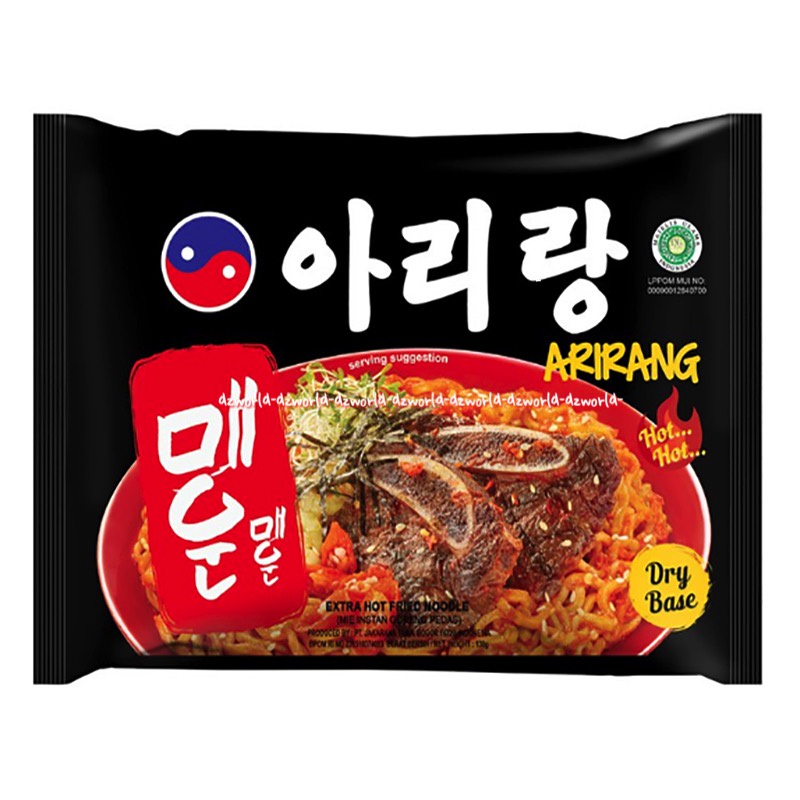 Arirang Dry Base 130gr Soup Base Mie Korea Spicy Bimbim Ramyun Mie Goreng Mie Kuah Salted Egg Korean Noodle Soup Spicy Kimchi Kimci Mi Telur Asin Ari Rang