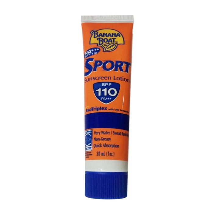 SUNBLOCK BANANA BOAT SPORT SPF UVB 110 PA ++ (30ML) ORIGINAL 100%