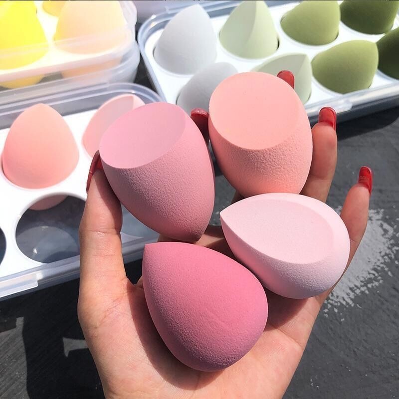 Pretty MAKE UP SPONGE BEAUTY BLENDER BOX ISI 4 PCS BEST QUALITY