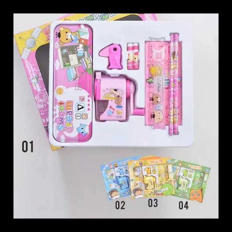 

BARU SPACE SHIP STATIONARY PAPER SET ISI- 12 IN 1 PERLENGKAPAN SEKOLAH ANAK PAKET ALAT TULIS MURAH