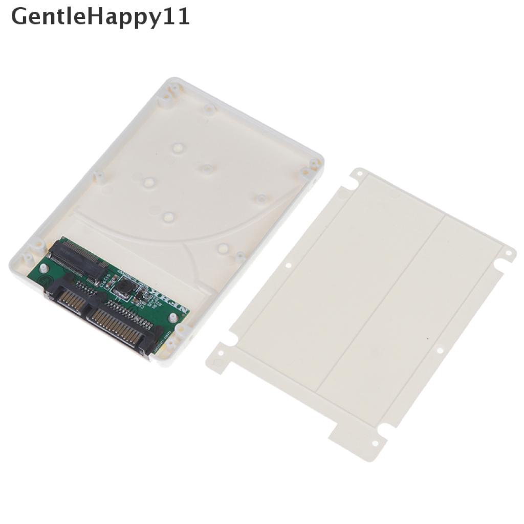 Gentlehappy B + M key M.2 Ngff (sata) ssd Ke 2.5inci sata3 adapter card Dengan case Sekrup