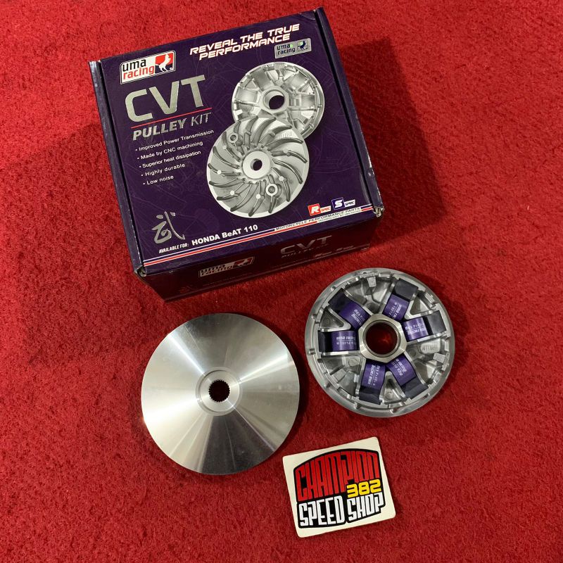 Pulley Rumah Roller CVT UMA Racing Beat FI ESP Scoopy FI ESP Vario 110 FI ESP