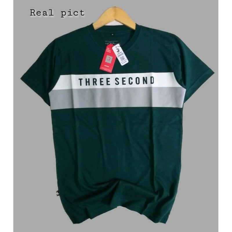 KAOA 3SECOND PRIA/KAOS 3SECOND TERBARU/KAOS 3SECOND/KAOS 3SECOND COD