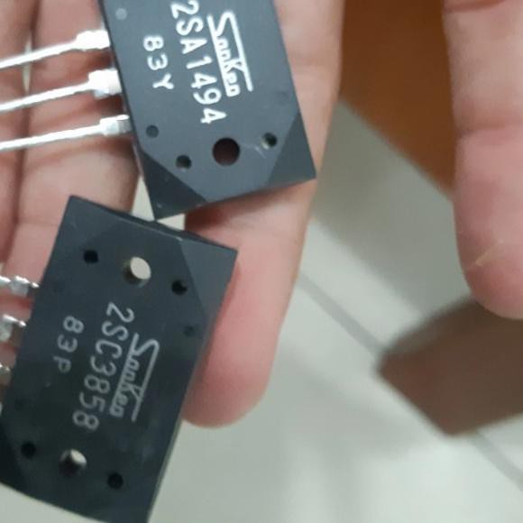 ➦ transistor sanken original dijamin a1494 c3858 ❀