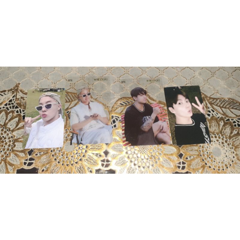 PHOTOCARD BTS IN THE SOOP 2 ( ITS 2 ) JUNGKOOK JHOPE