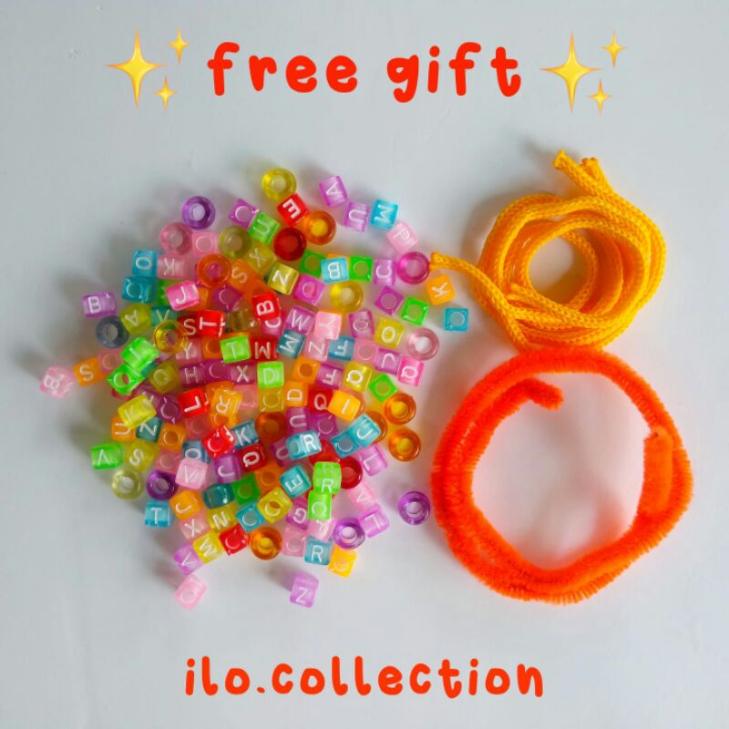 Meronce anak mainan edukasi meronce manik manik