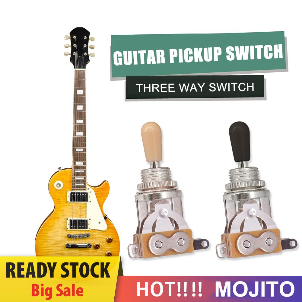 Toggle Switch Pickup Selector 3 Arah Dengan Tutup Tip Untuk Gitar