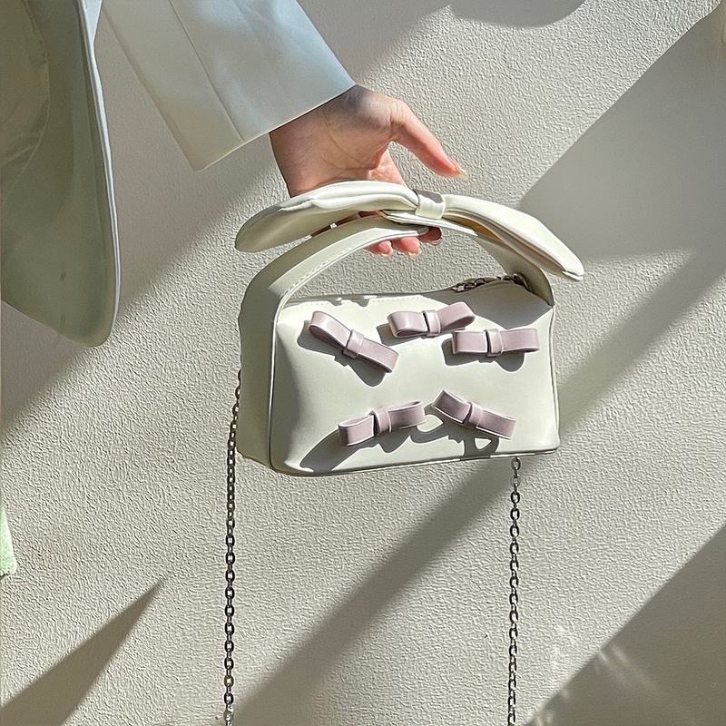 Tas Selempang Kulit Wanita Tas Cewek Rantai Mini Shoulder Bag JS2 455