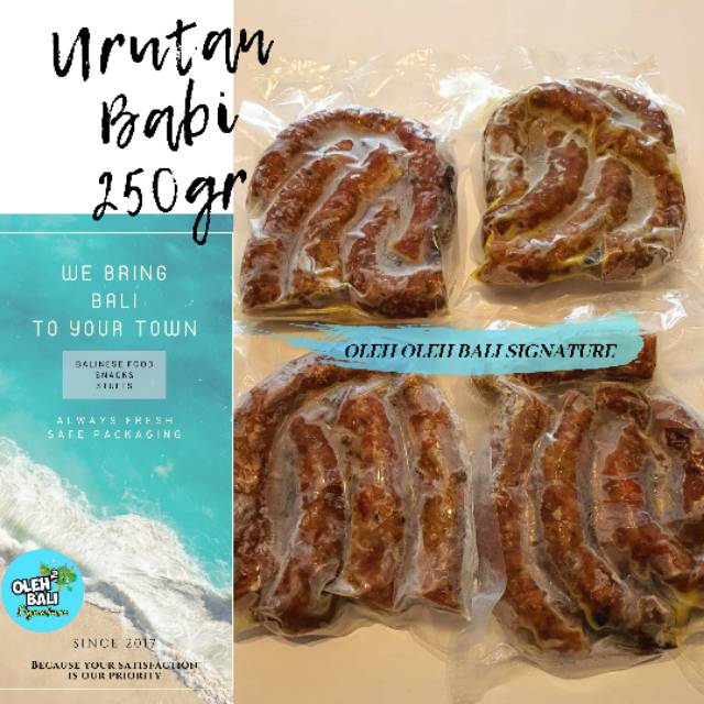 Urutan Babi Bali (Fresh Frozen Packed 250gr) | Shopee Indonesia