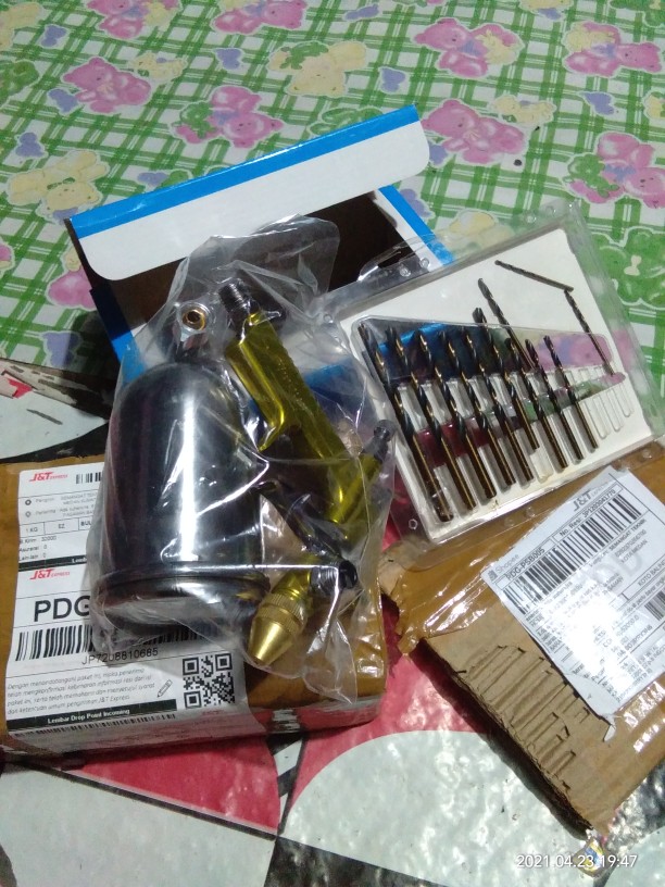 R2 R 2 Spray Gun Semprotan Angin Shogun Tabung Atas R2 R 2 R-2 Shogun