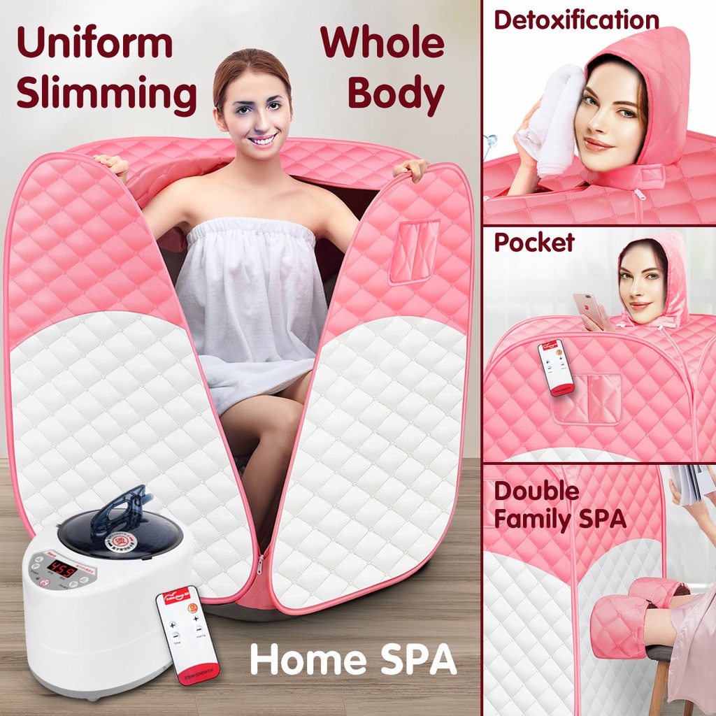 ❤️TERMURAH!!!❤️Sauna Portable Spa✌️Tempat Sauna Dirumah✌️Bathup Portable✌️Alat Timung Spa Full Body✌️Mesin Sauna Portable✌️Perlengkapan Spa Massage