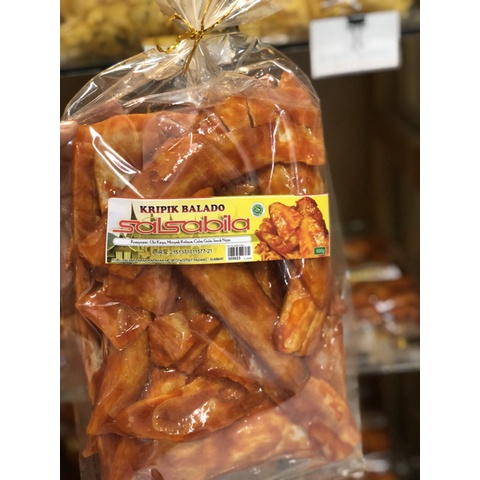 

Keripik Sanjai Balado Salsabila Kripik Sanjay Balado 500gram