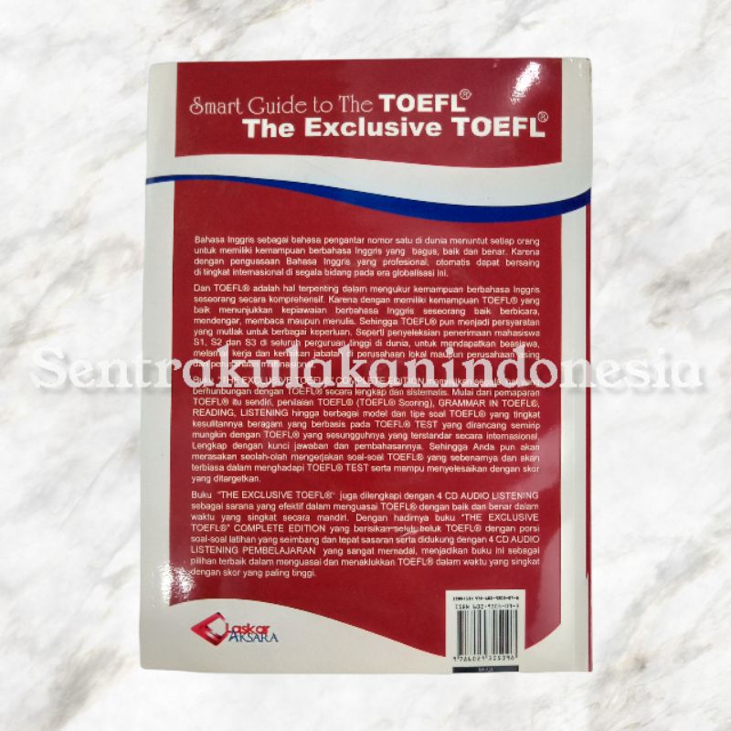 Laskar Aksara | Buku The Exclusive TOEFL Complete Edition-1
