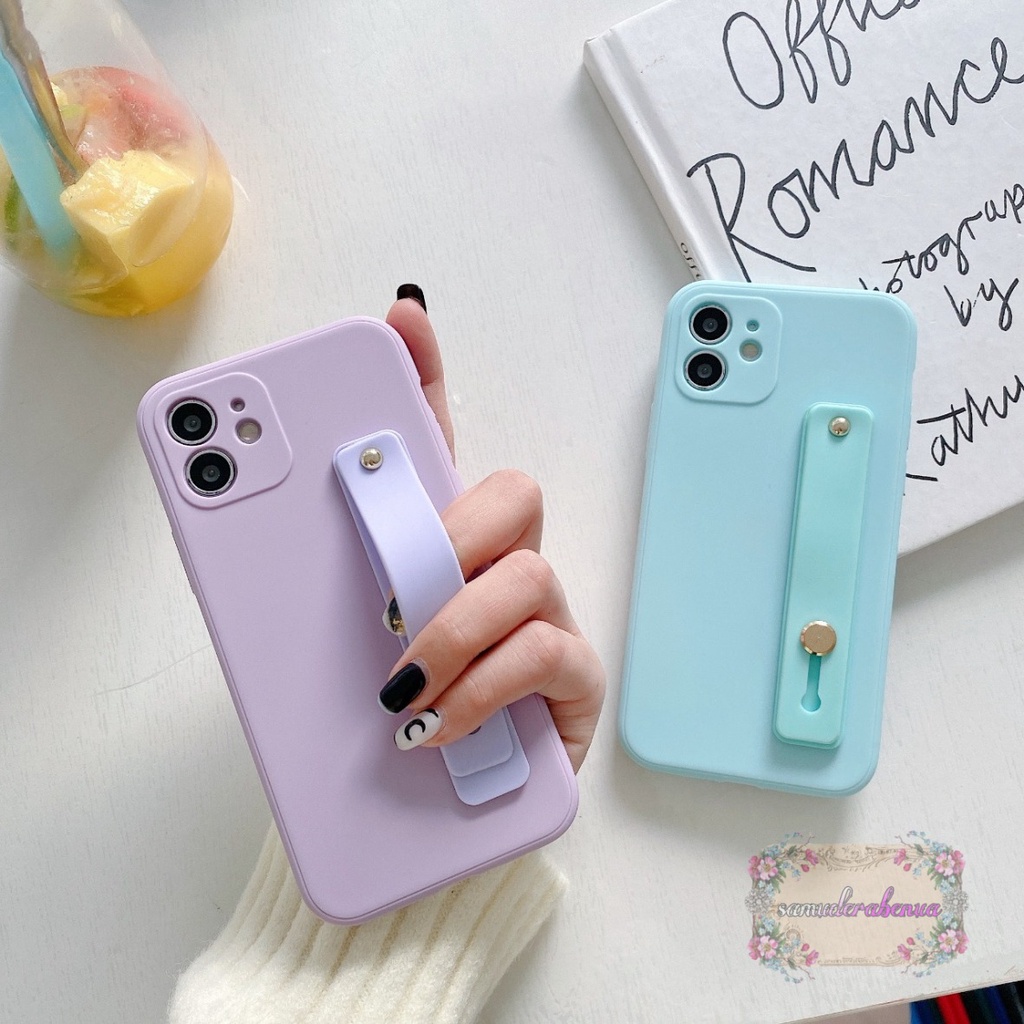 SOFTCASE MACARON HANDSTAND STANDING VIVO Y21 Y21S Y33S V5 Y69 Y66 Y67 V9 V11 V15 V17 V19 SB3289