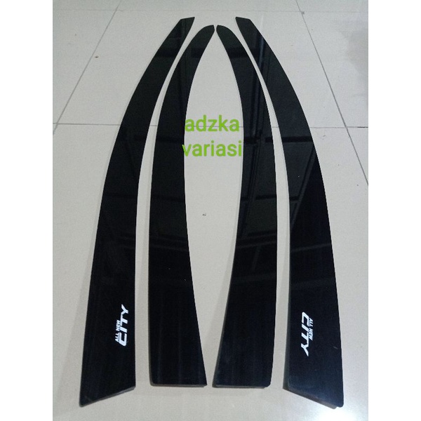 talang air mobil Honda all new city model plat datar rata tahun 2015 2016 2017 2018 2019