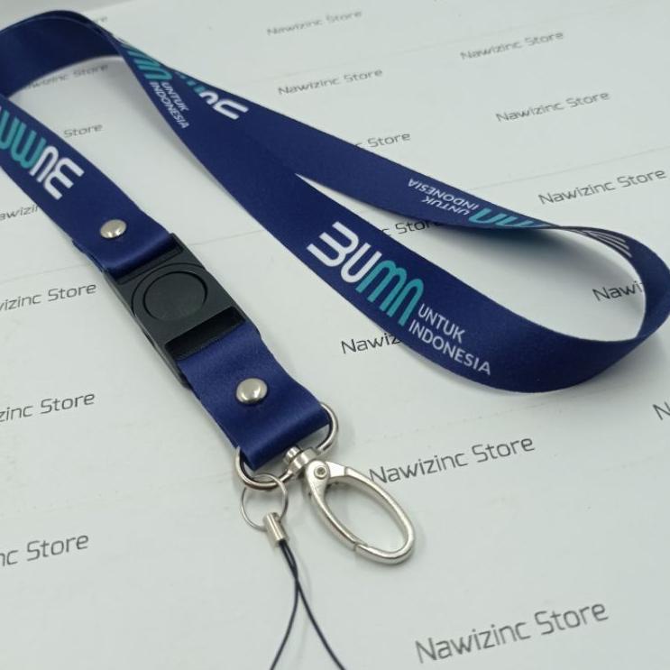 

(hgar -57) GANTUNGAN ID CARD BUMN-LANYARD 2CM PRINTING BUMN [zo -496]