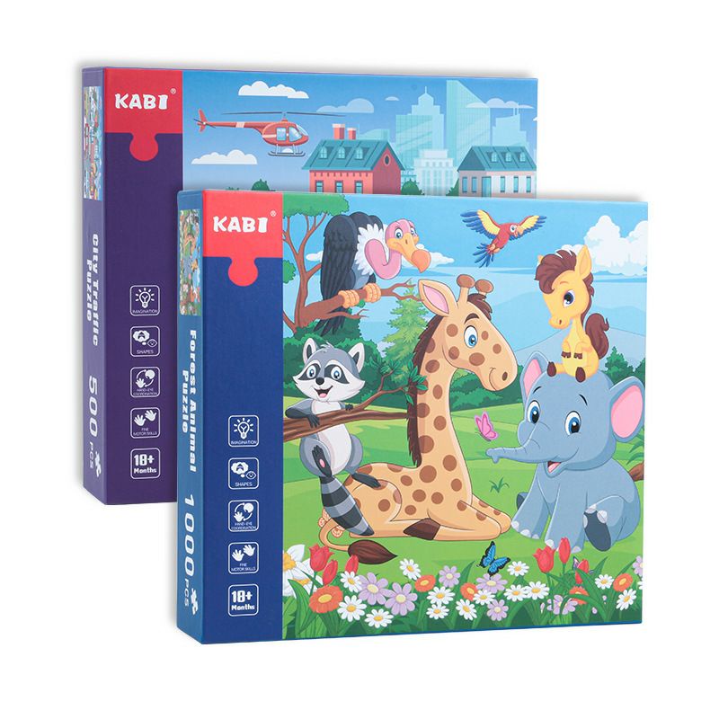 Mainan Edukasi Jigsaw Puzzle Box 1000 Pcs / Mainan Edukasi Puzzle Kayu Anak