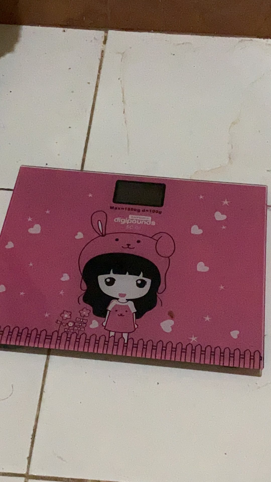 Terbaru!!! Timbangan Berat Badan Kesehatan Digital Karakter Lucu / Harga Murah