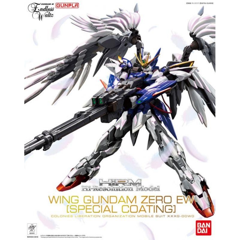 BANDAI HiRM Hi Res HiRes High Resolution Model Wing Gundam Zero EW Special Coating