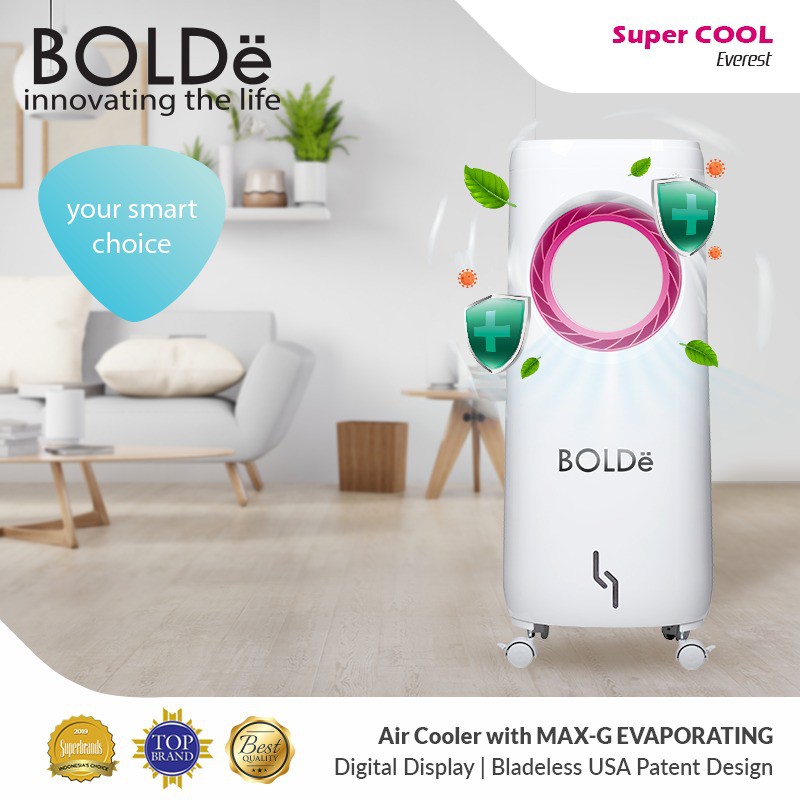 Air COOLER BOLDe USA patent 80 watts only