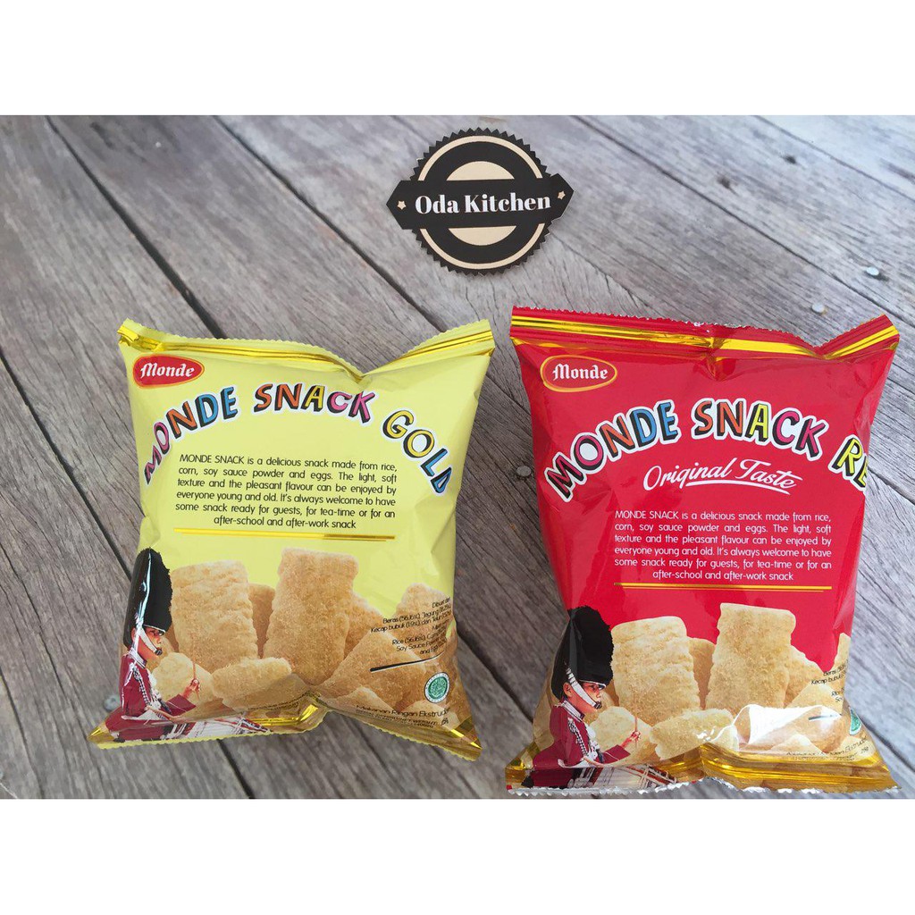 

MONDE SERENA SNACK 25gr GOLD RED
