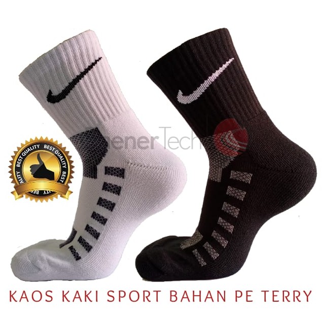 4.4 RAMADHAN SALE [Perpasang] Kaos Kaki Sport (N13) Bahan Tebal PE TERRY Best Seller