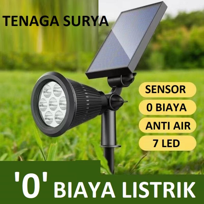 [WS] lampu taman tancap solar cell - lampu outdoor - LAMPU TAMAN TENAGA SURYA